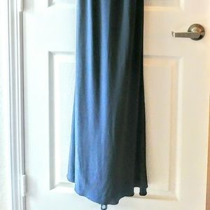 Stunning graphite evening dress